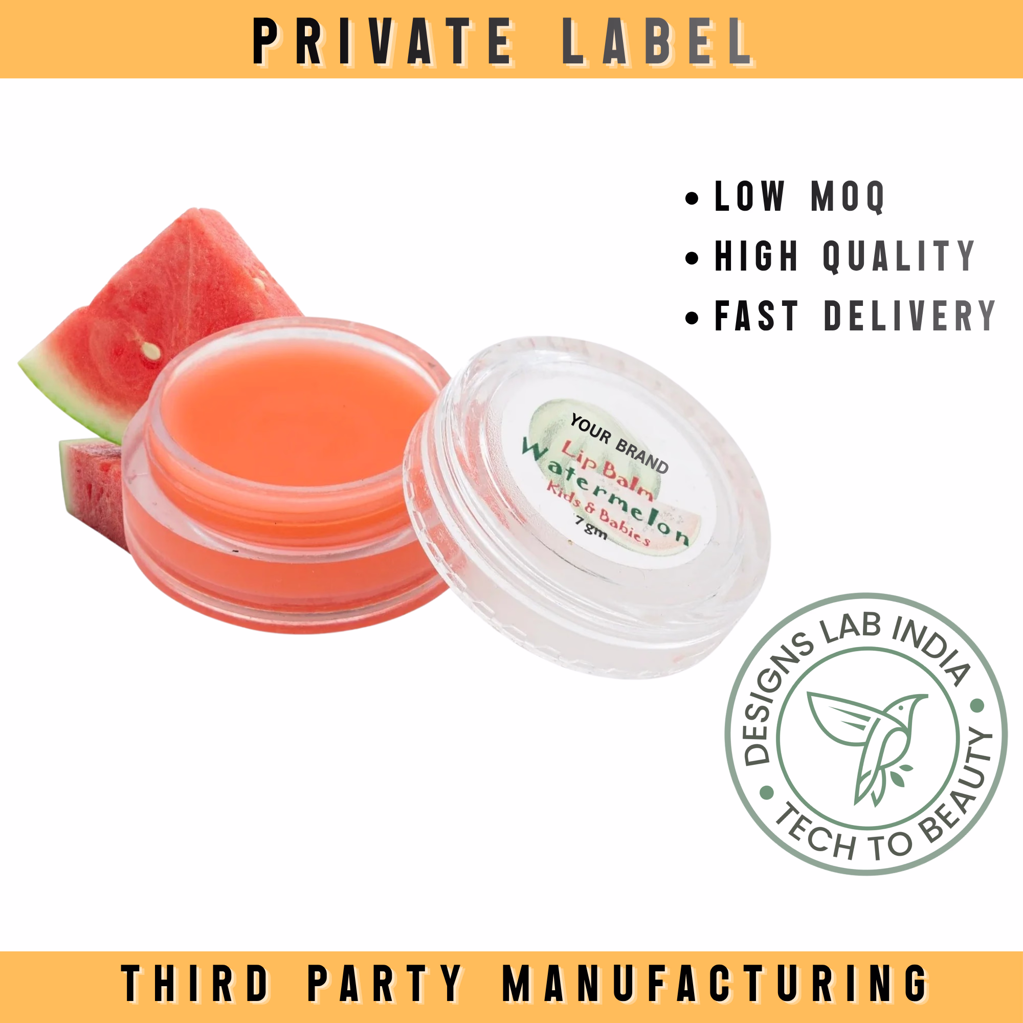 Watermelon Lip Balm